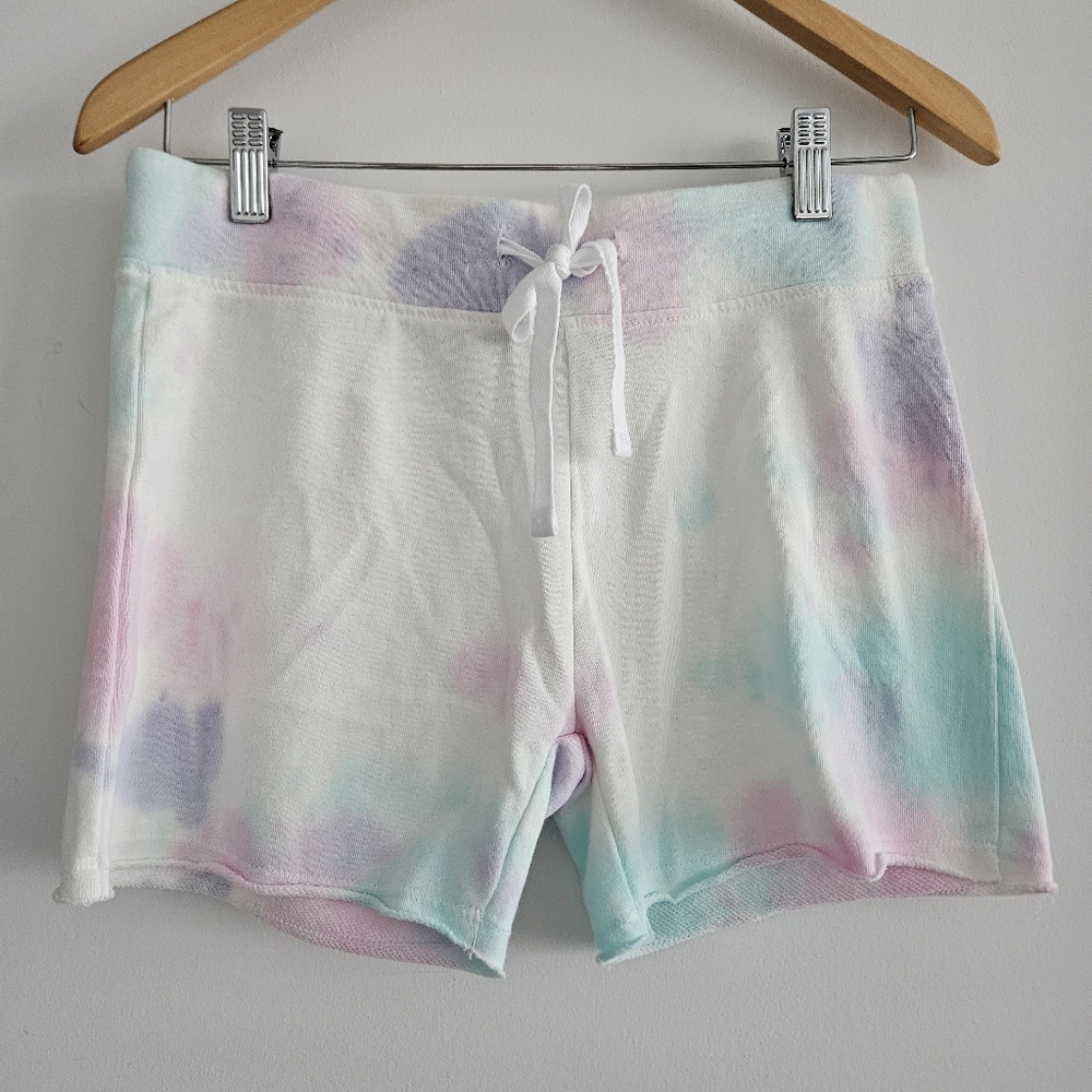CHIC 2 CHIC Tie-Dye Raw Edge Girls Short Size 14